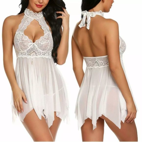 SexyFun Other - Nightgowns for Bride Exotic Lace Chemise
